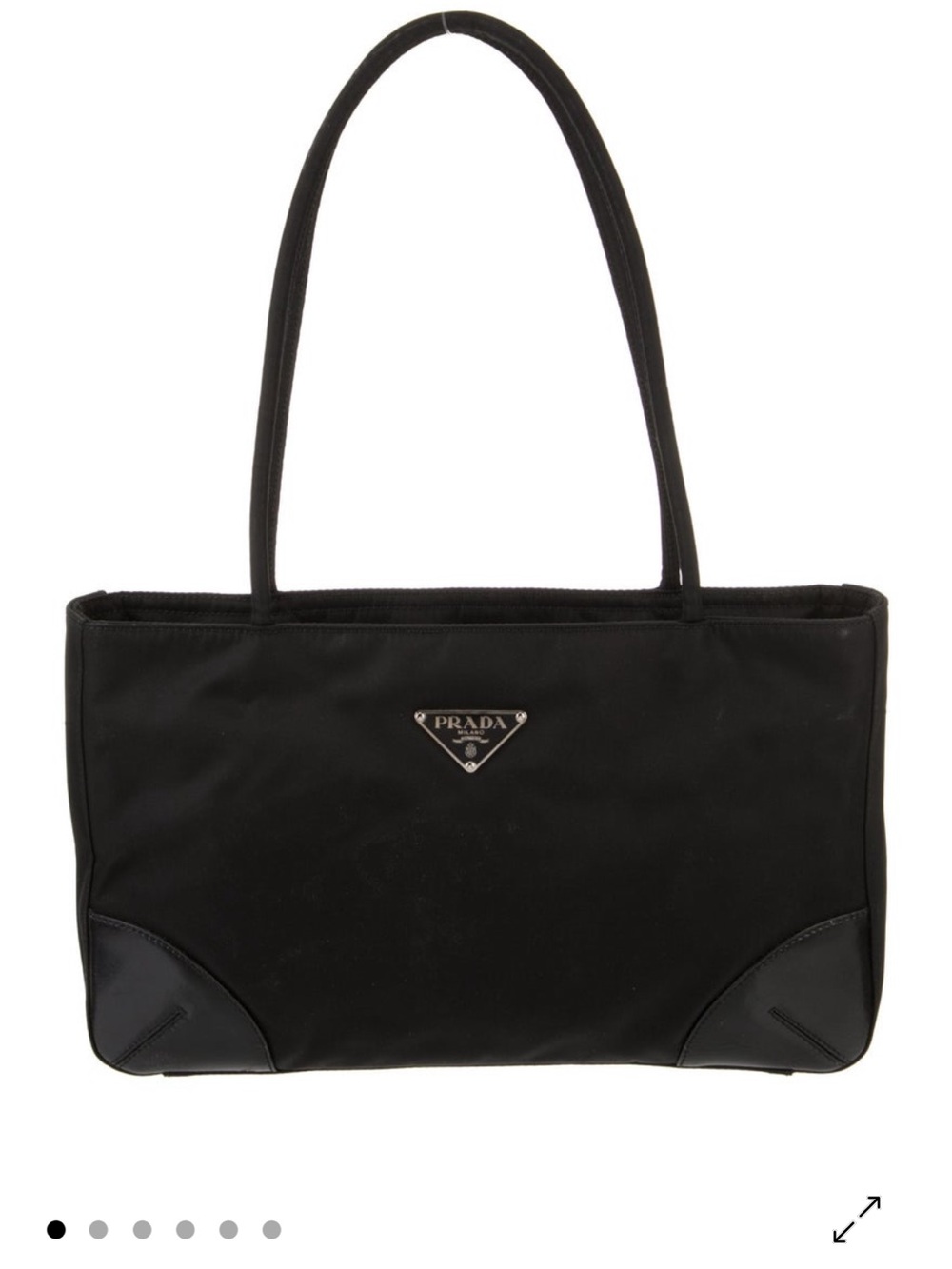 Prada Black Tessuto Nylon Shoulder Bag - Picture 9 of 12